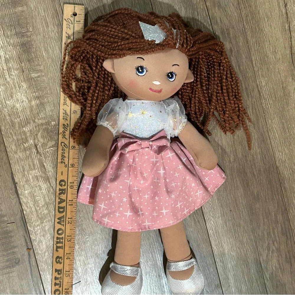 Walgreens African American Ballerina Princess Rag Doll 16”
